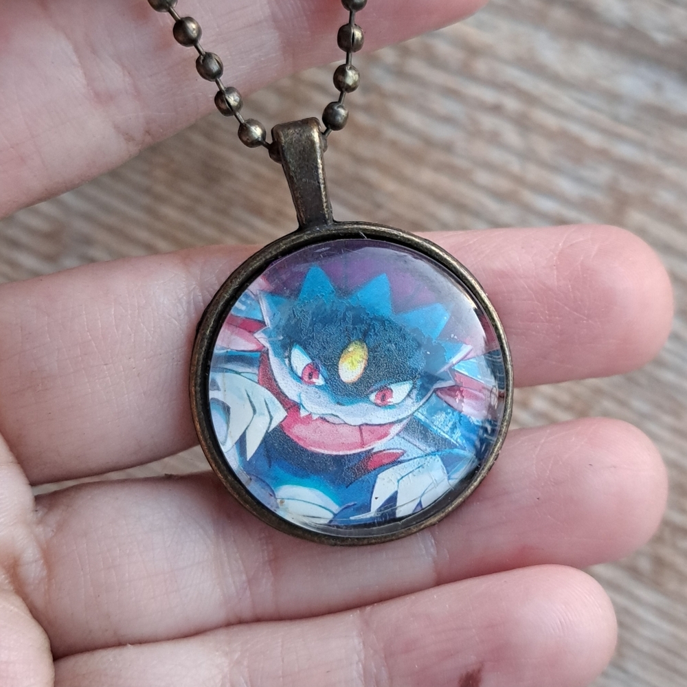 Handmade Pokémon Card Sneasel Necklace